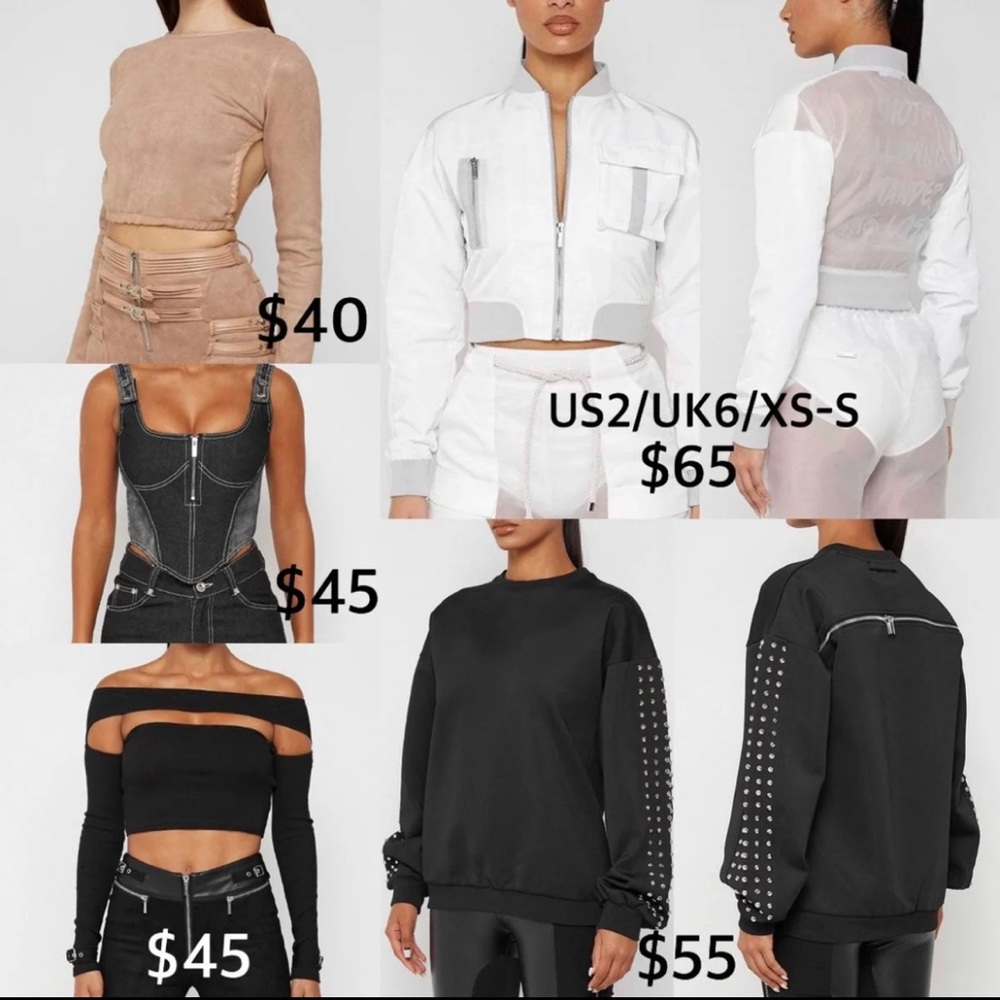 *New* Maniere De Voir tops, jackets